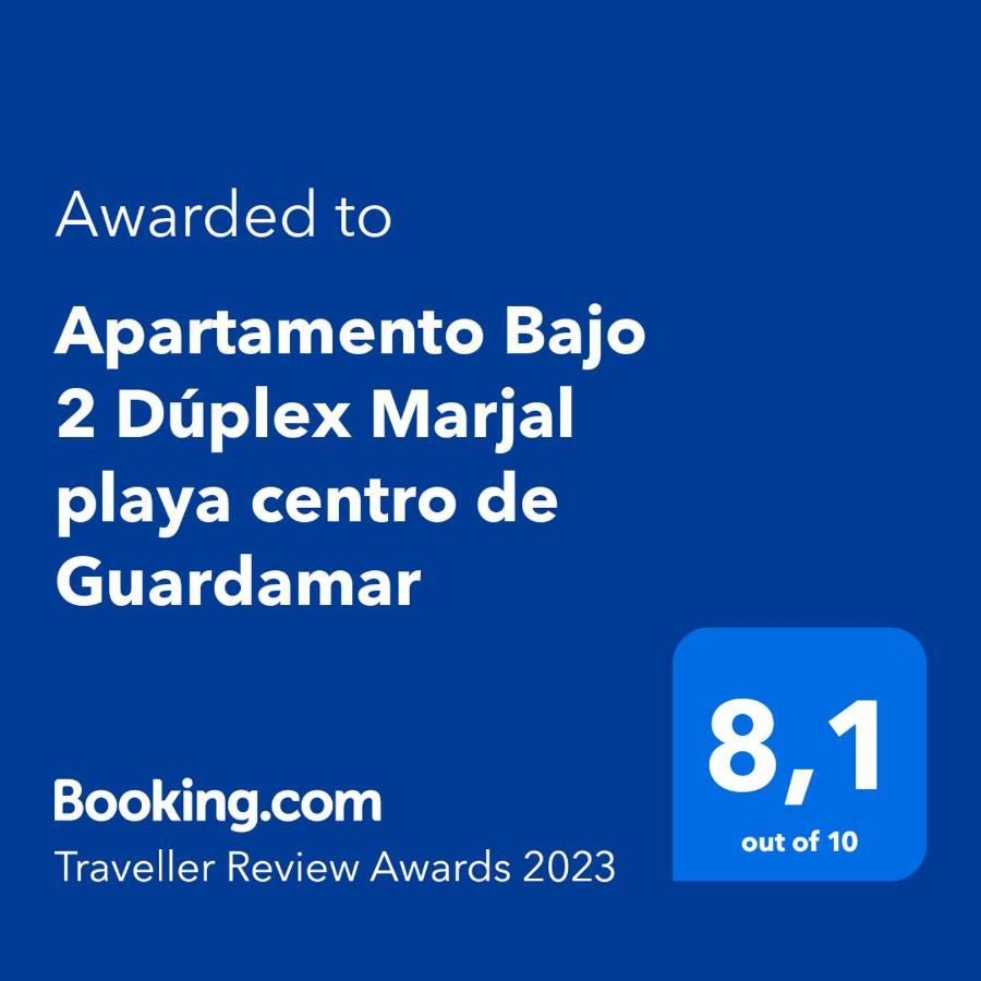 Apartamento Bajo 2 Duplex Marjal Playa Centro De Guardamar Guardamar del Segura Εξωτερικό φωτογραφία